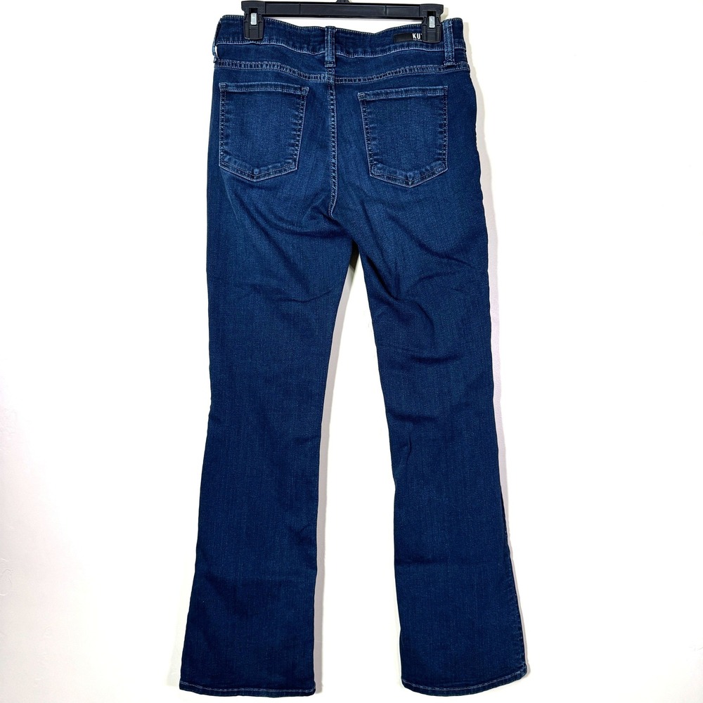 KUT Jeans Womens Size 4 Dark Wash Natalie High Rise Bootcut Stretch Denim - Picture 4 of 13